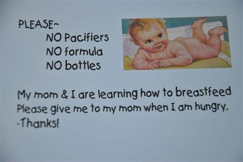Breastfeeding Preference Signs For Hospital By Paperonsteroids 075