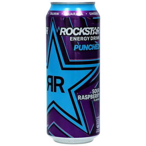 Rockstar Energy Drink Punched Sour Raspberry 500ml Csokibarát