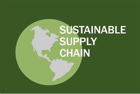 Customers Demand For Sustainable Supply Chains