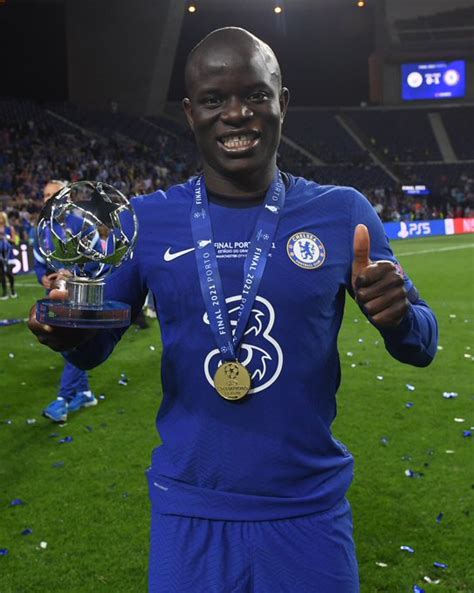 Ngolo Kanté Wins Man Of The Match Award In Chelseas Champions League