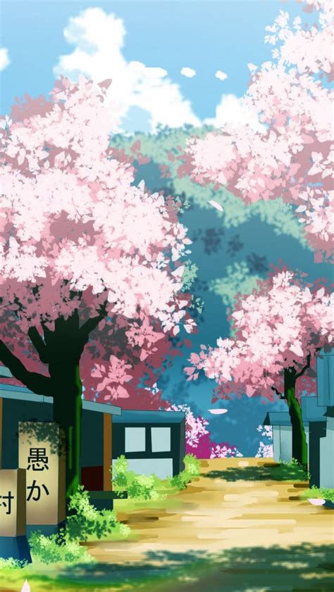 Spring Anime Wallpaper Desktop Al64 Flower Girl Otaku Anime Art
