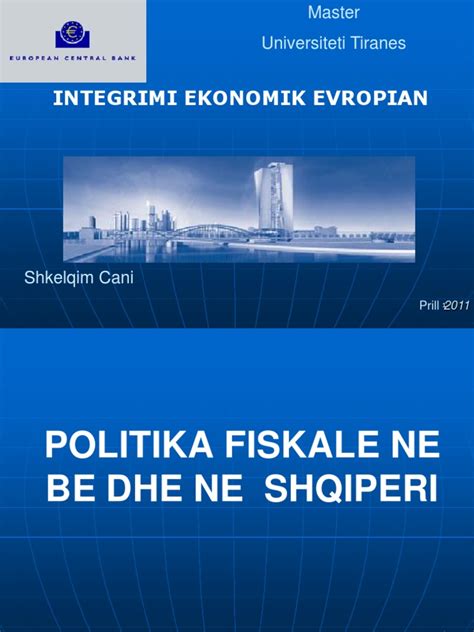 5. Politika Fiskale Dhe Monetare Ne BE.2011
