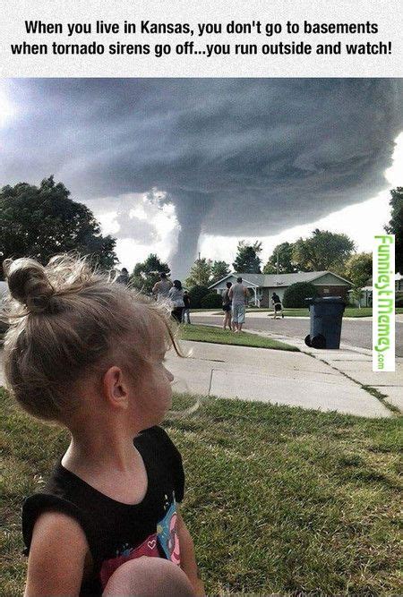 Would You Be Casually Mowing The Lawn While A Tornado Was