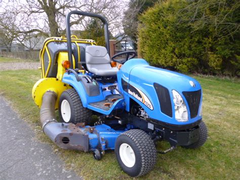 Sold New Holland Ford Tz25da Tractor Mower For Sale Fnr Machinery