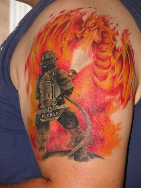 Https://techalive.net/tattoo/firefighter Dragon Tattoo Designs