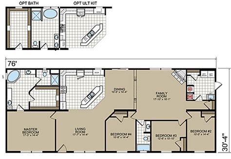Floor Plans Innovation He 3013 Manufactured And Modular Homes