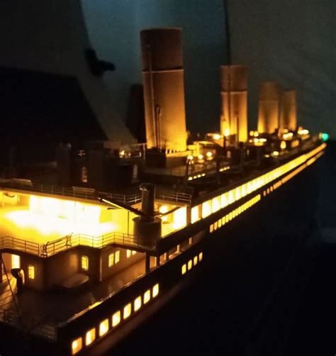 1200 Rms Titanic Cw Led And Photo Etch Pm Hobbycraft