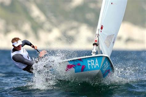 French Laser Boat The Olympics Games Sailing Yacht Sailing Boat
