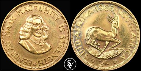 1966 2 Rand Gold South Africa Coins And Collectables