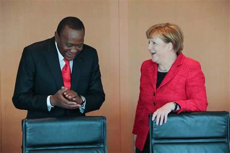 Germany Chancellor Angela Merkel Strips Uhuru Naked For Trying To Beg More Eurobond JamiiForums