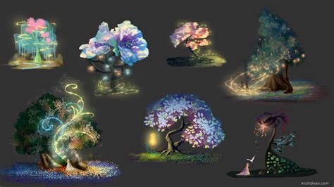 Artstation Magic Trees