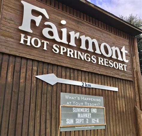 Fairmont Hot Springs British Columbia Ultimate Hot Springs Guide