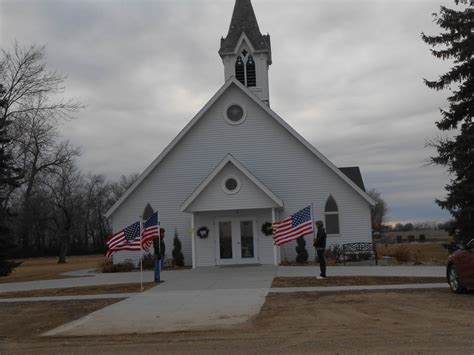 North Dakota Moravians Honor A Returning Soldier With A Special Service