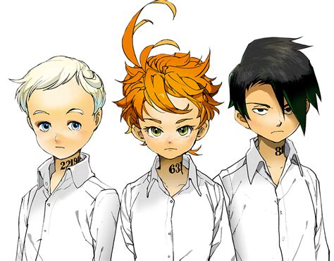 The Promised Neverland Manga Series Transparent Images Png Arts