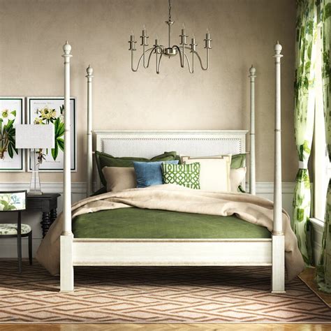2.2m four poster bed square mosquito net insect protect canopy princess double. Monarch Madeline Upholstered Four Poster Bed in 2020 ...