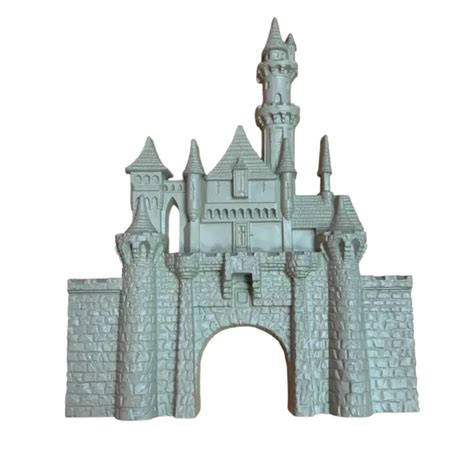 Vintage Marx Disneyland Playset 1960s Sleeping Beautys Castle Building Part Gray £10030