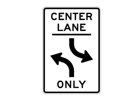 R3 9b Center Lane Two Way Left Turn At Garden State Highway Products