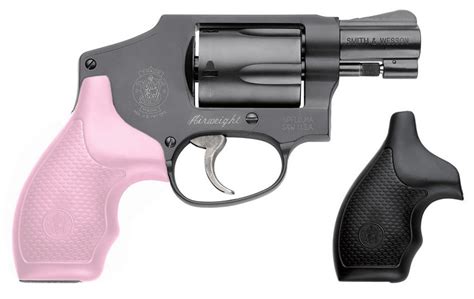 Smith And Wesson Model 442 38 Special J Frame Revolver With Pink Grips