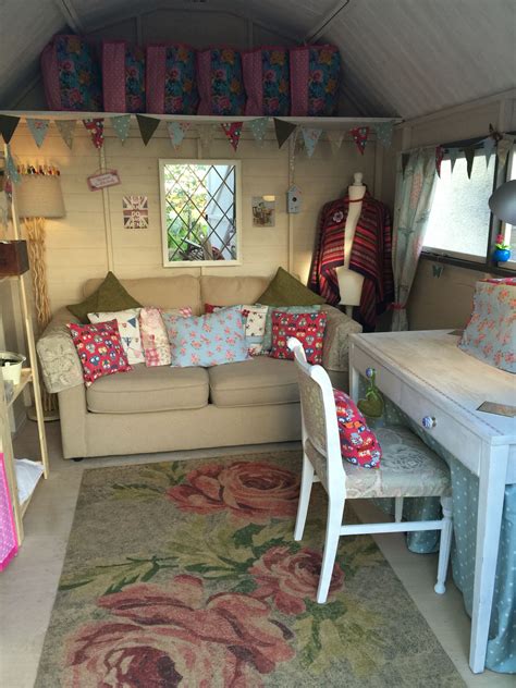 When it comes to storing and finding your favorite items, it's always about organization! Shed crafting room | Craft shed, Craft room, Room