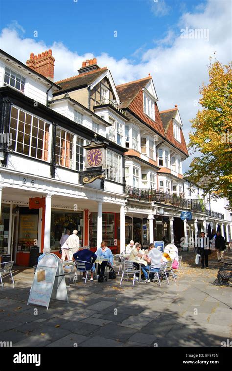Shops And Restaurants The Pantiles Royal Tunbridge Wells Kent