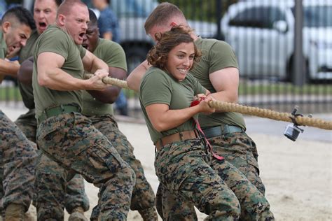 Cfc Kicks Off Annual Fund Drive With Tug Of War Tournament Marine Corps Air Station Cherry