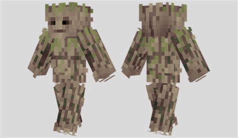 Groot Skin Para Minecraft Minecrafteo