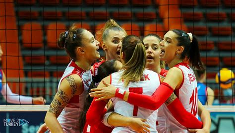 Volleyball Turkish Women Win Bronze In European Championship