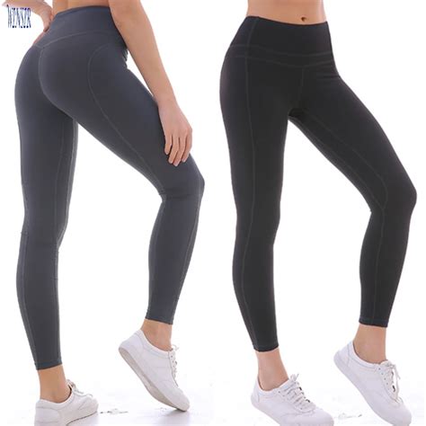 custom female 82 polyester 18 high rise spandex dance workout gym jogger pants yoga sport