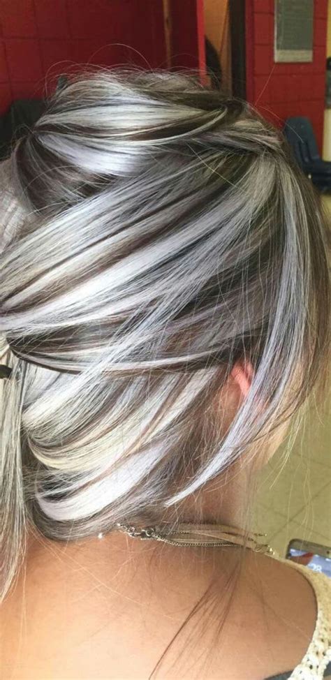 Best Hair Color Ideas In 2017 107 Gray Hair Highlights Hair Styles