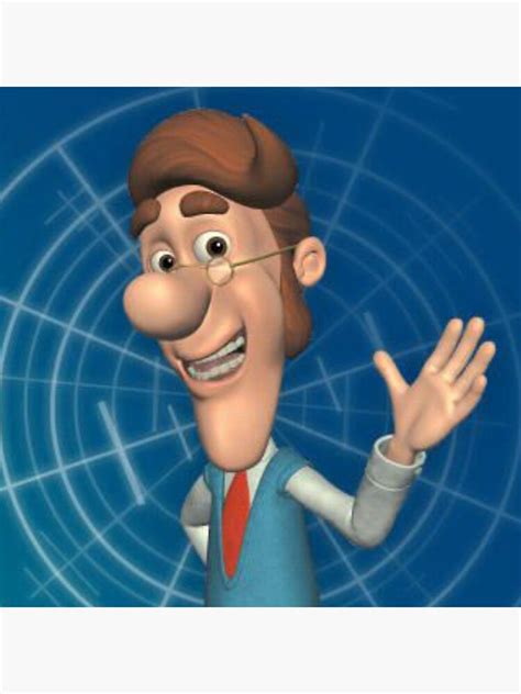 Jimmy Neutrons Dad Art Print For Sale By Grufalo Redbubble