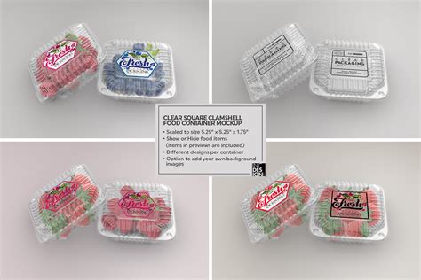 Download VOL.6 Clear Packaging Mockup Collection