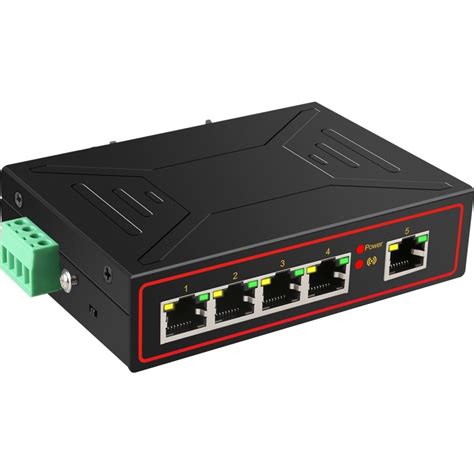5 Port Rj45 Industrial Quick Ethernet Change Megabit 10100mbps Full