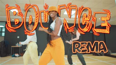 Rema Bounce Dance Class Regina Eigbe Youtube Music