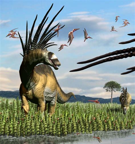Species New To Science Paleontology • 2019 Bajadasaurus Pronuspinax • A New Long Spined