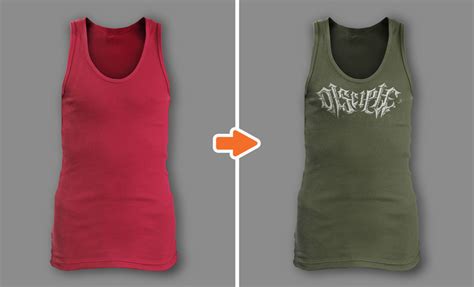 Download Photoshop Men's Ribbed Tank Top Templates Pack by Go Media
