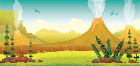 Dinosaur Land Background