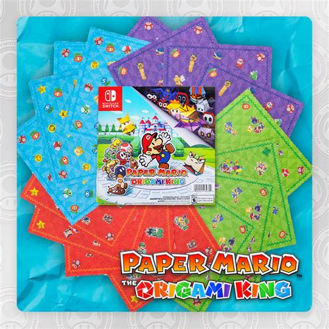 Paper Mario The Origami King Origami Set Fbtb