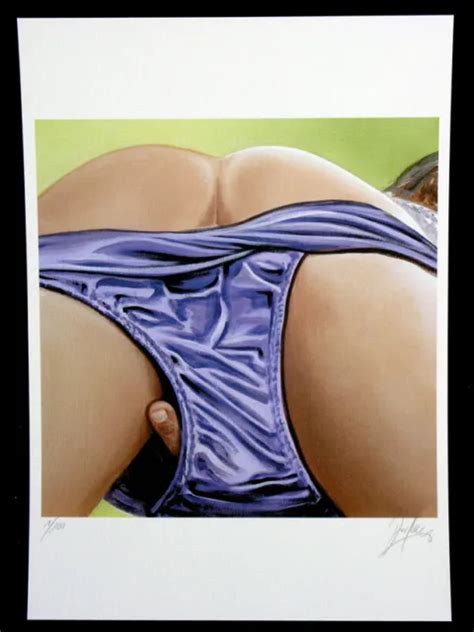 Nude Pin Up Erotic Picture Erotic Print Art Art Graphic Graphic Signed