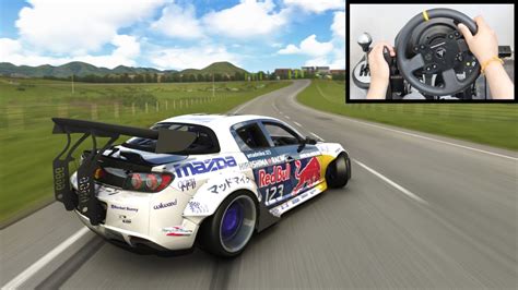 Drifting Mad Mike S Red Bull Mazda Rx Assetto Corsa Steering Wheel
