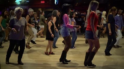 Line Dancing Fun At Roundup Country Bar In Davie Fl Youtube