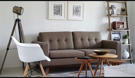 desain ruang tamu minimalis sederhana  modern  elegan