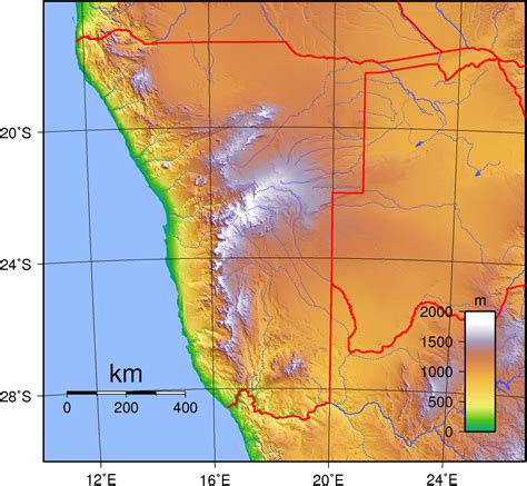 Namib Desert Region Namibia From Wet To Dry Critical Environments