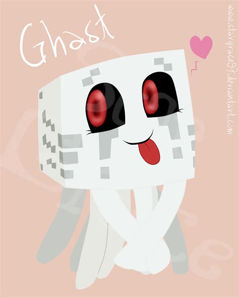 Cute Ghast By Stargureisu On Deviantart