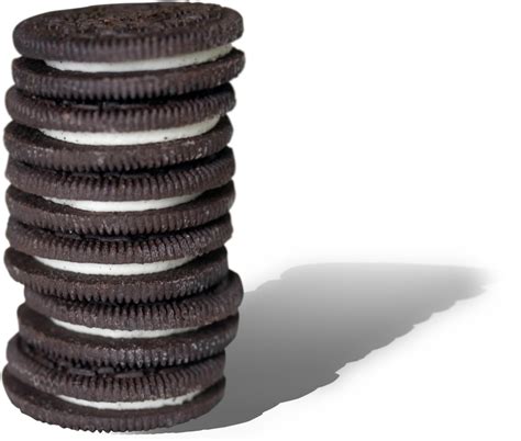 Download Transparent Oreo Pile Made By Totally Transparent Oreo Png