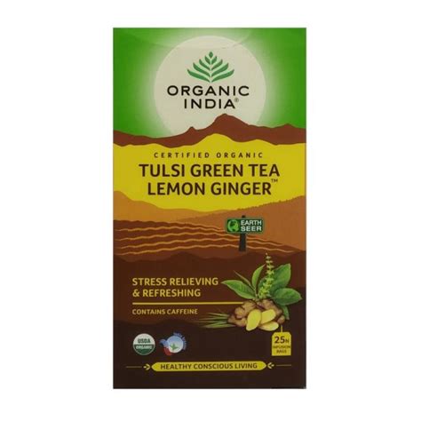 Tulsi Lemon Ginger Tea Ayurcentral Online