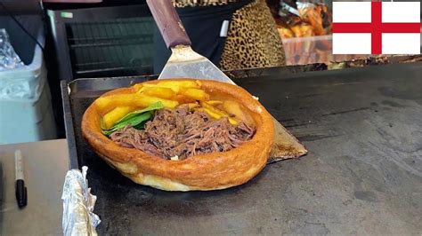 Yorkshire Beef Burrito English Street Food Youtube