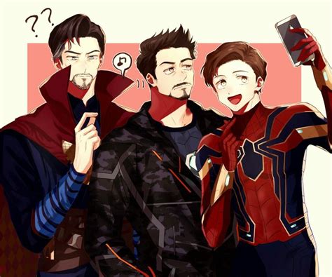 Mentions of coming out and past murder. Doctor Strange, Tony Stark and Peter Parker | Marvel ...