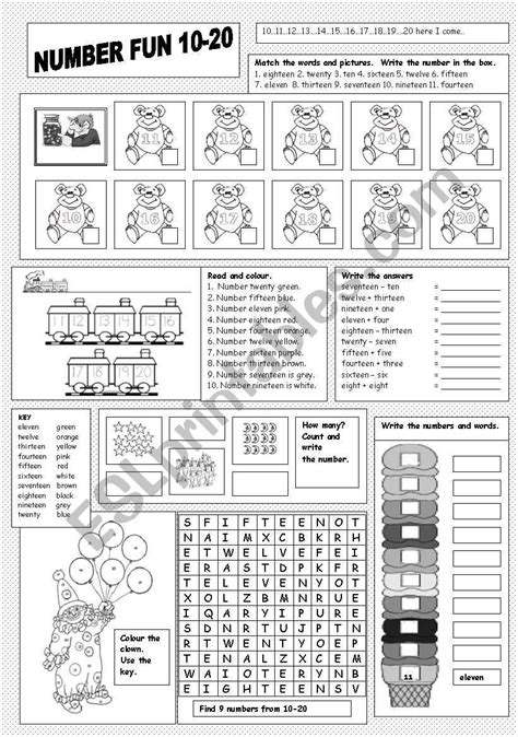 20 Preschool Learning Number 7 Worksheets Esl Worksheets Kids Images