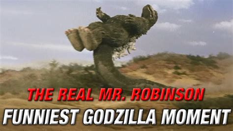 FUNNIEST GODZILLA MOMENT Dropkick From GODZILLA VS MEGALON YouTube