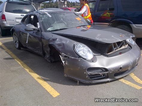 Porsche 997 Wrecked In Vancouver Canada